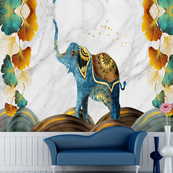 3D Elephant Wallpaper DDS132