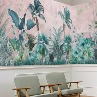 3D Botanical Wallpaper DDS153