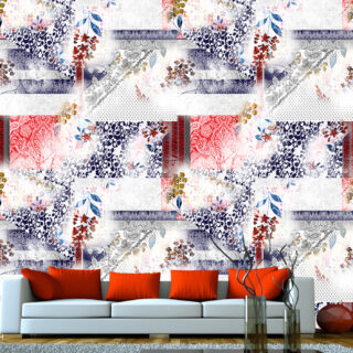3D Floral Wallpaper DDS157