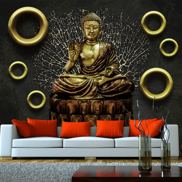 Buddha 3D Wallpaper DDS262