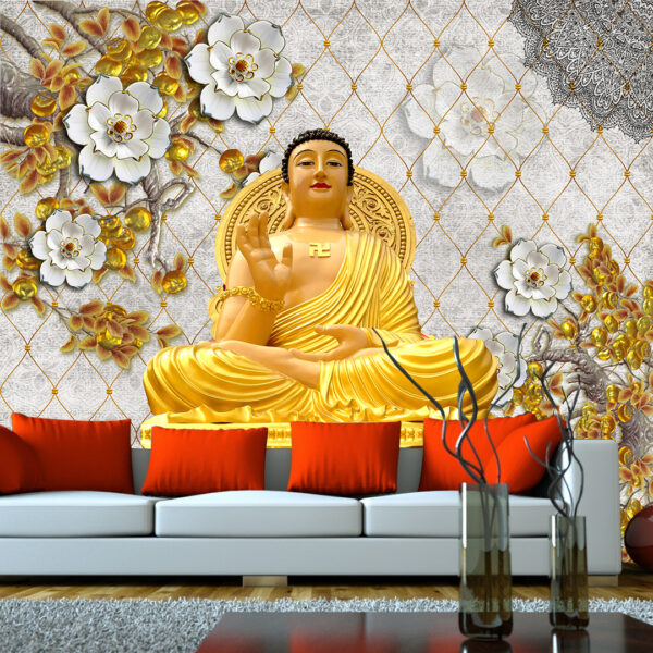 Buddha 3D Wallpaper DDS274
