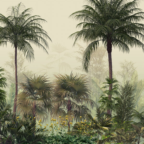 3D Tropical Tree Wallpaper DDS363 2
