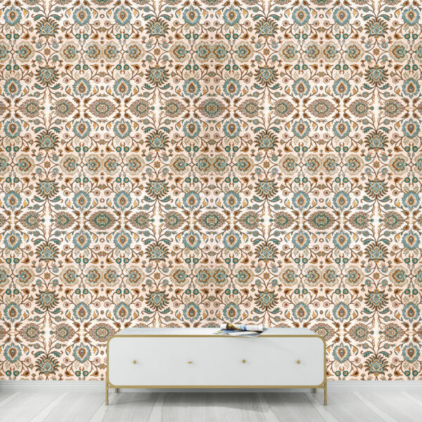 Traditional Floral Wallpaper DDS043