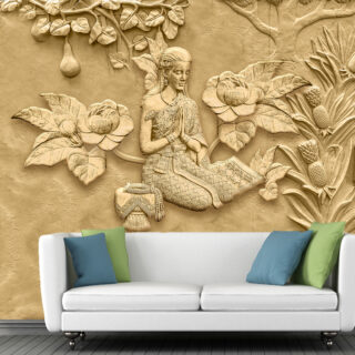 3D Customized Wallpaper DDS074