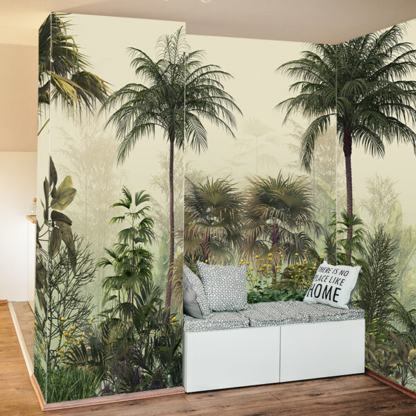 3D Tropical Tree Wallpaper DDS363 4