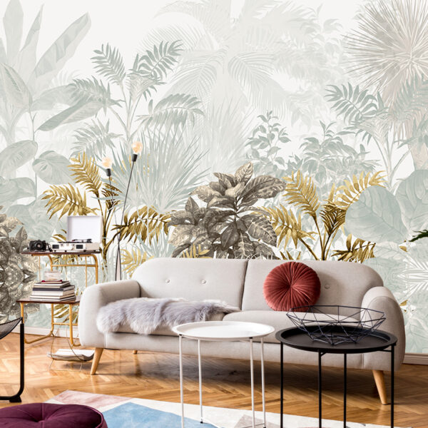 3D Tropical Tree Wallpaper DDS368