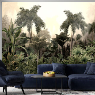 3D Tropical Tree Wallpaper DDS386