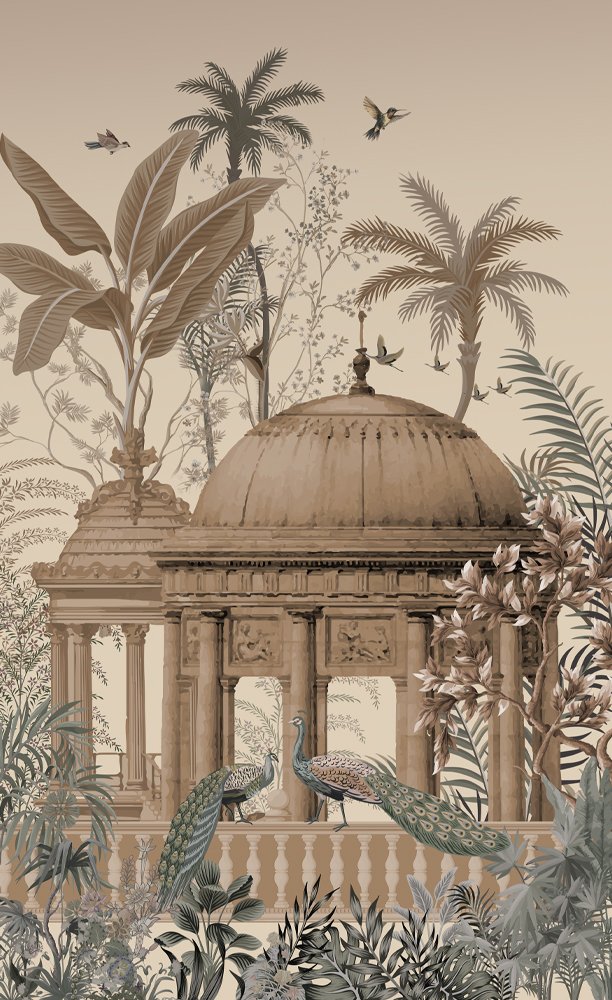 Saanjh 2 - The Indian Tropical art I Custom Wallpaper - Image 2