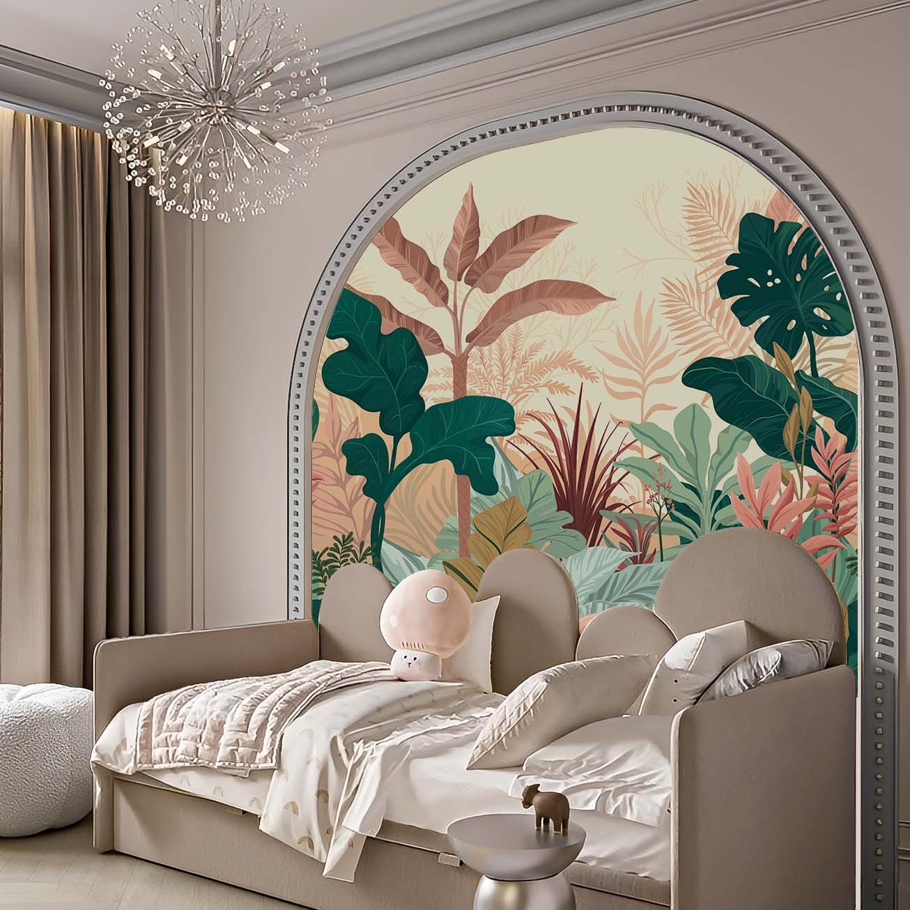 Tropical multishades I Custom Wallpaper