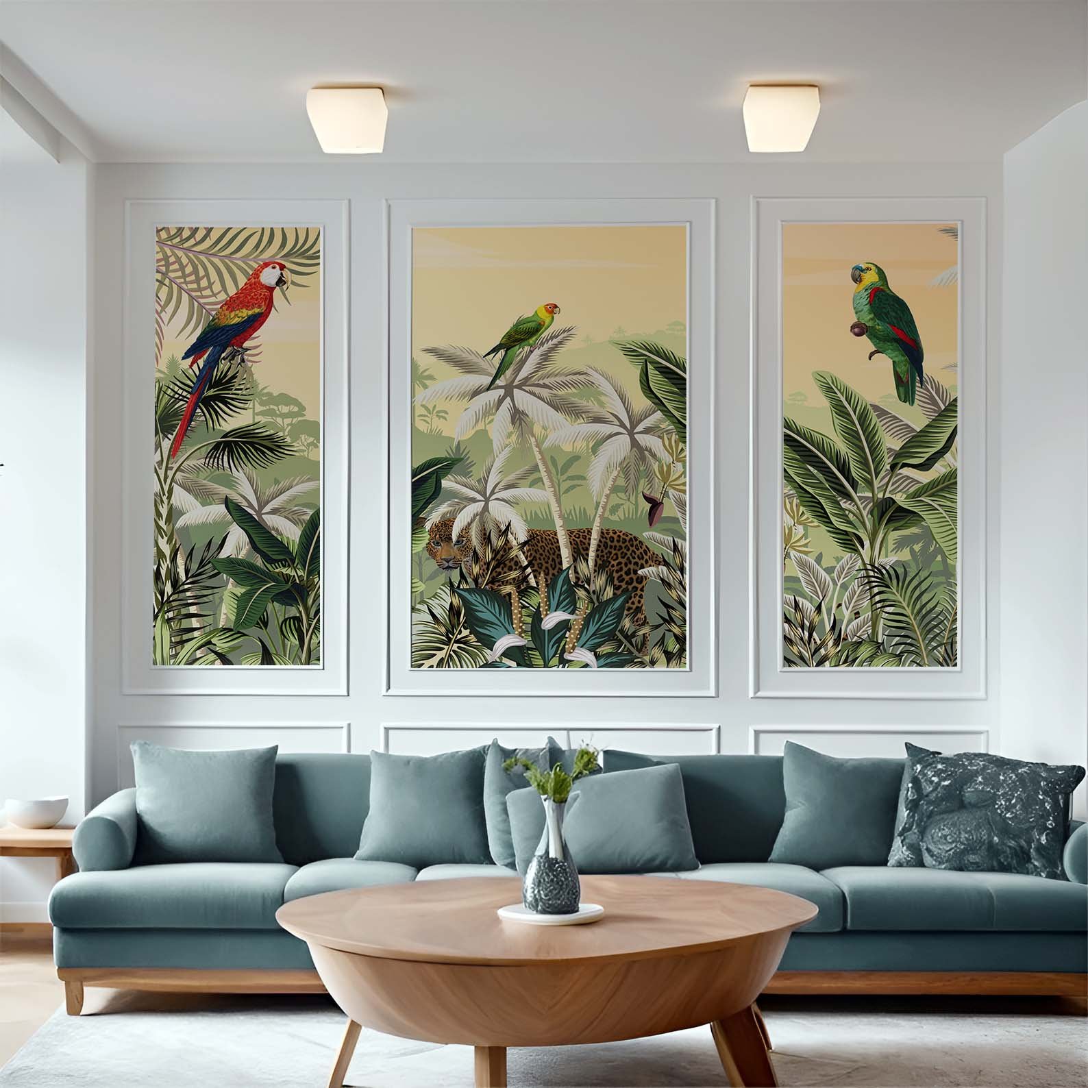 Tropical Brids I Custom Wallpaper