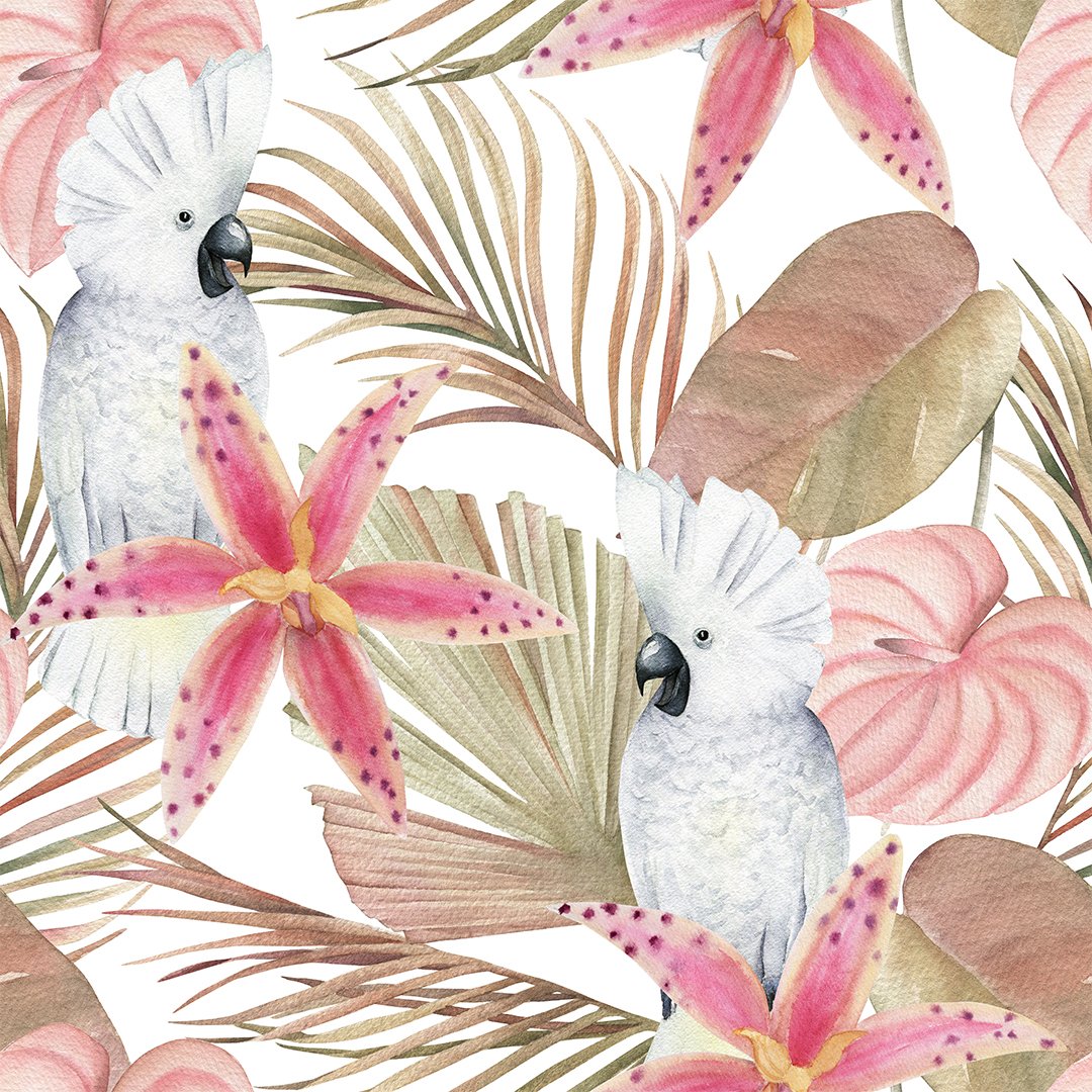 Customized Floral Wallpaper DDS045 - Image 3