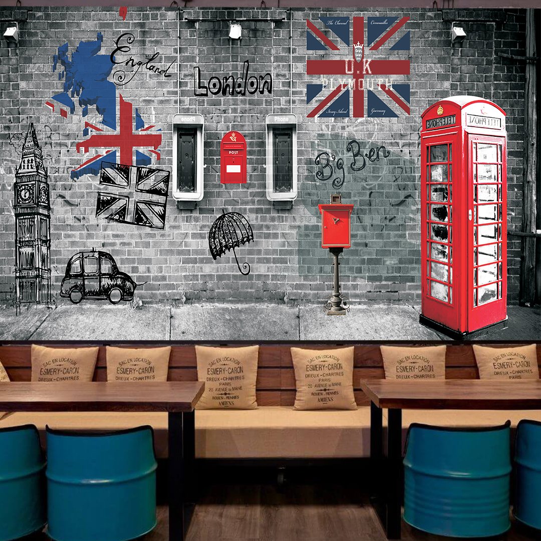 Cafe Wallpaper DDS312 - Image 2