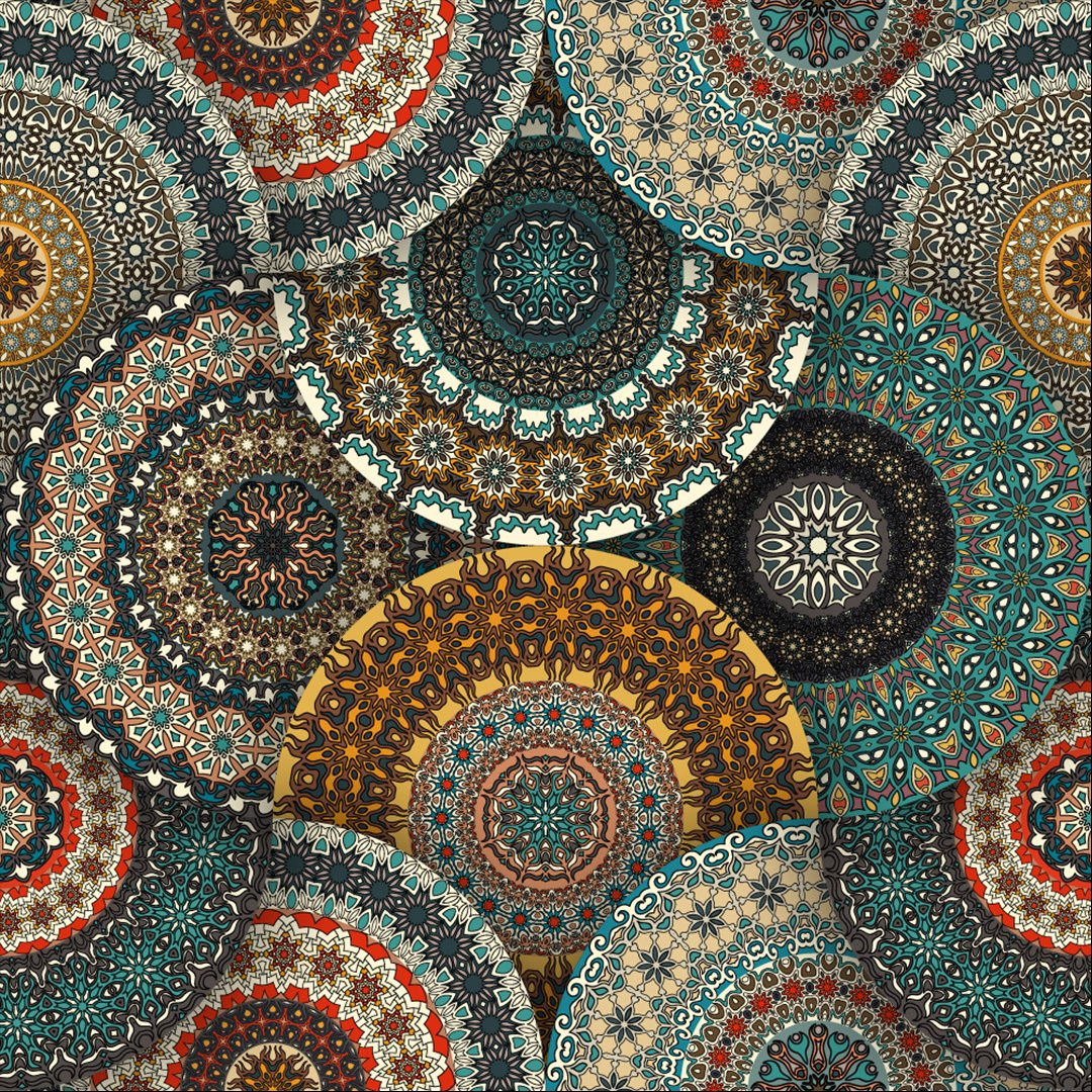 Customized 3D Traditional Wallpaper DDS493 - Image 2