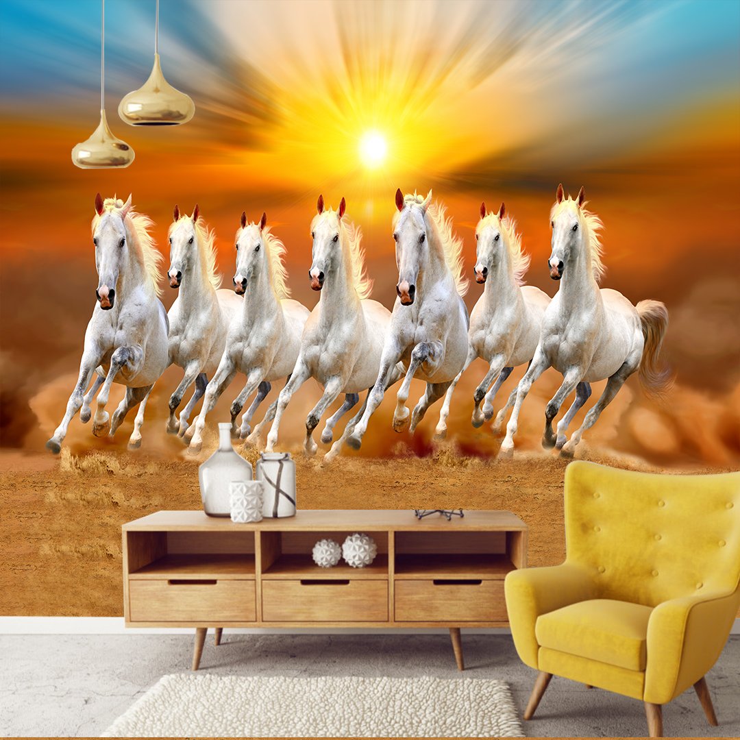 Customised 3D Horse Wallpaper DDS374