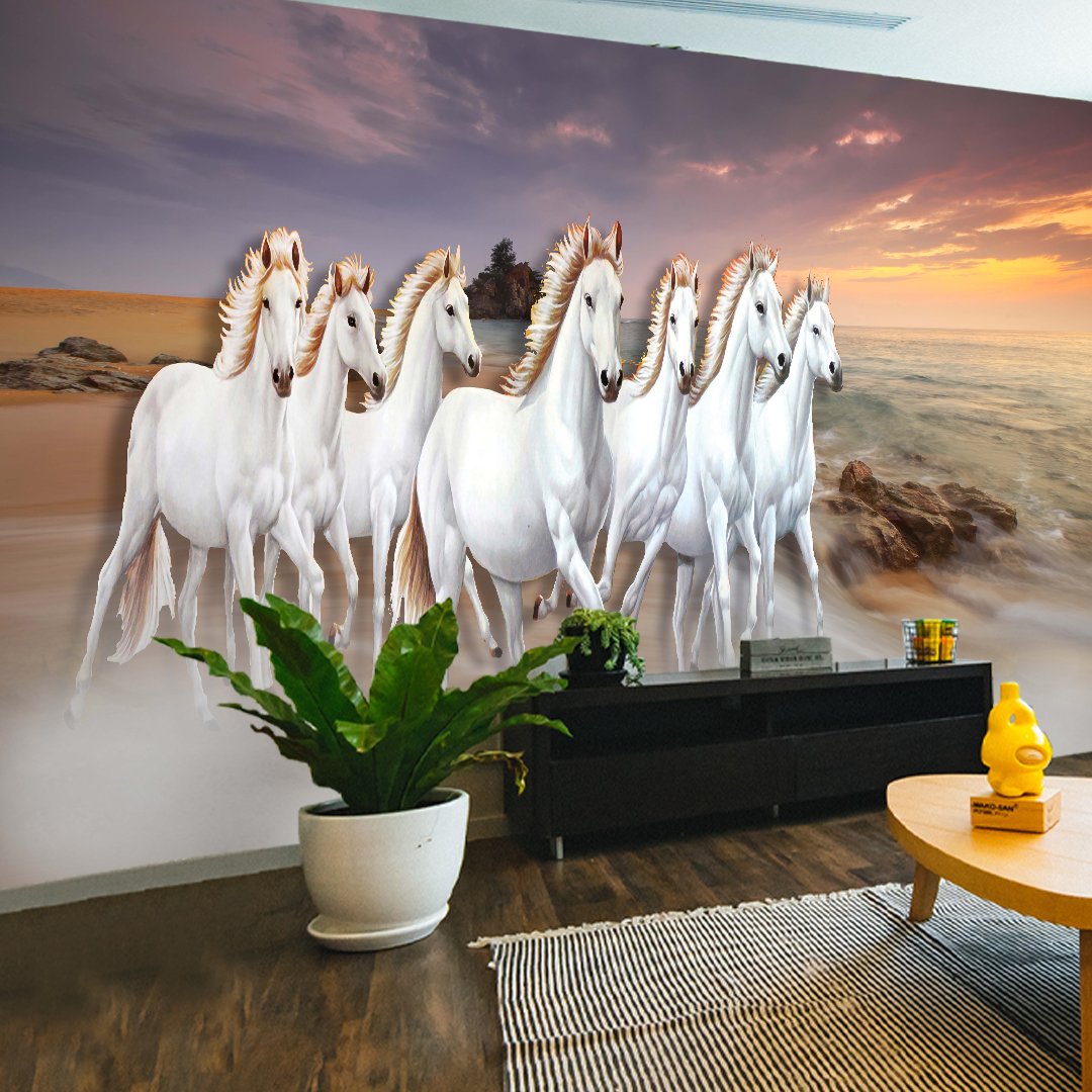 Customised 3D Horse Wallpaper DDS433