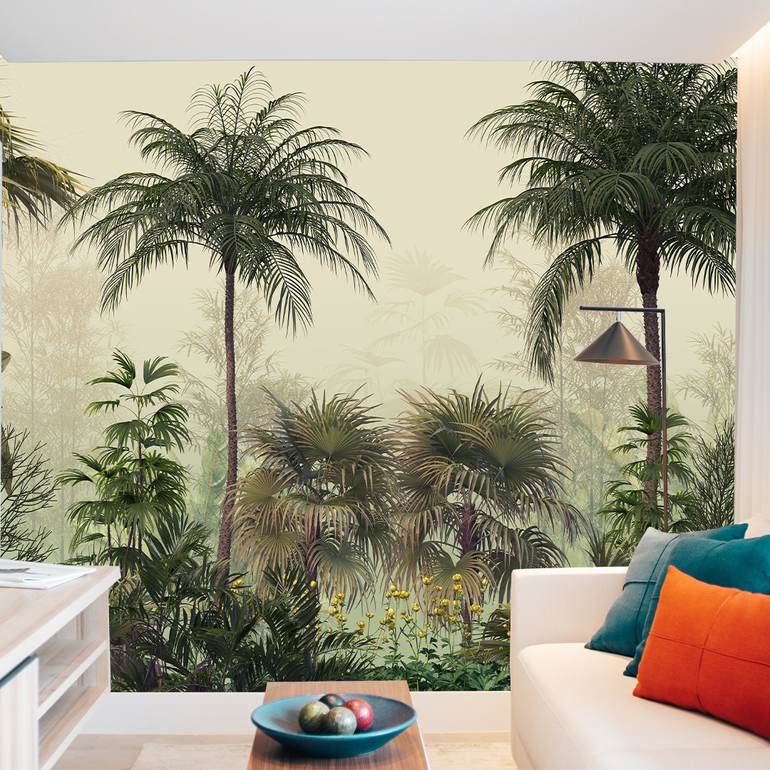 3D Tropical Tree Wallpaper DDS163