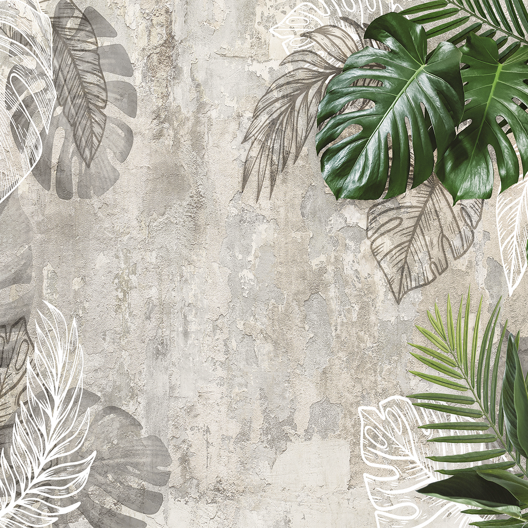 Luxurious 3D Leaf Wallpaper DDS159 - Image 3
