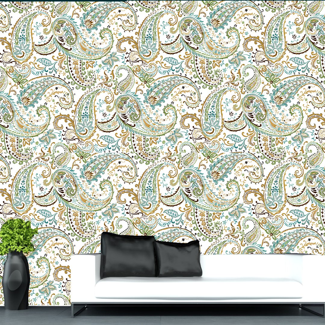 Paisley Pattern Wallpaper DDS104