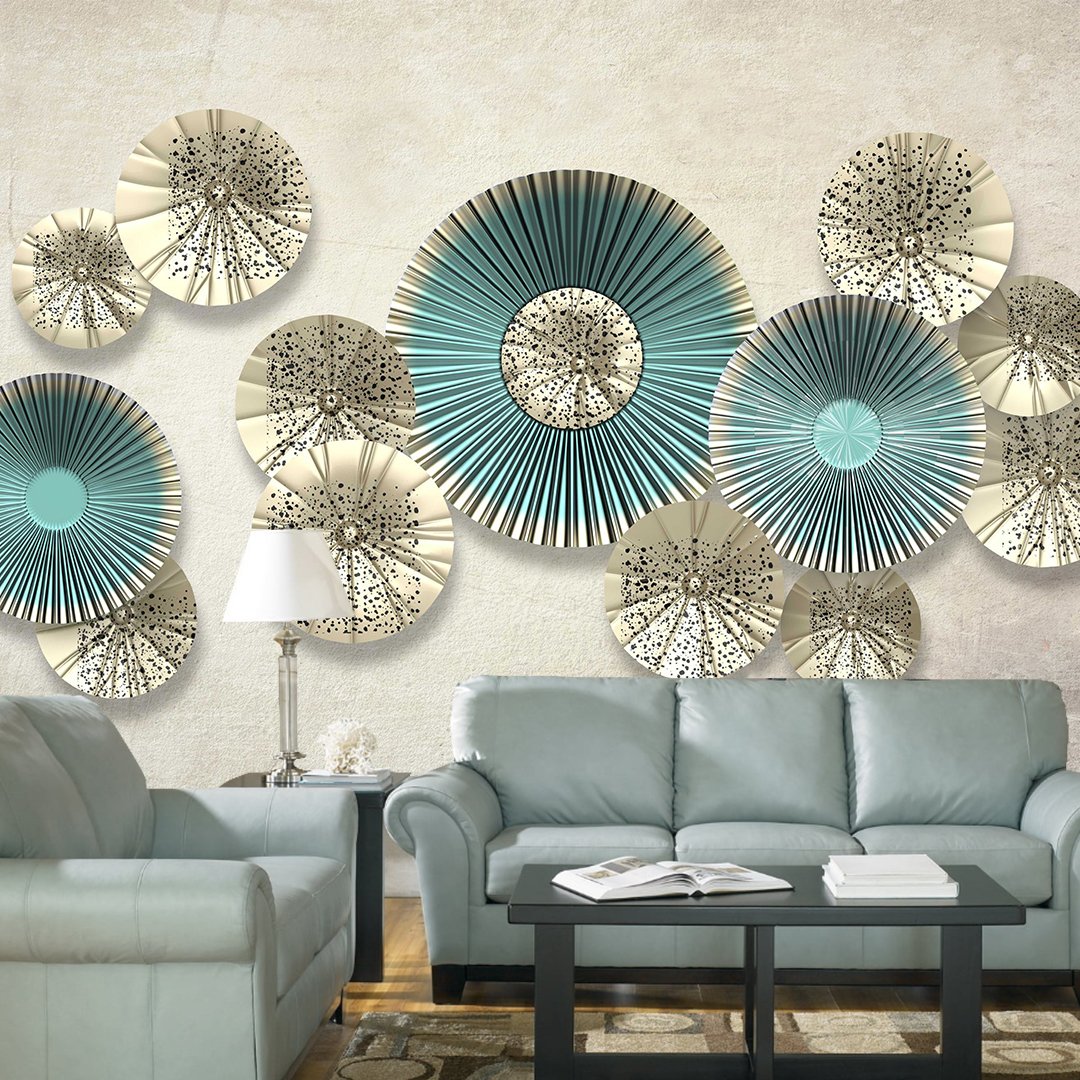 3D Creative Circle Wallpaper DDS136
