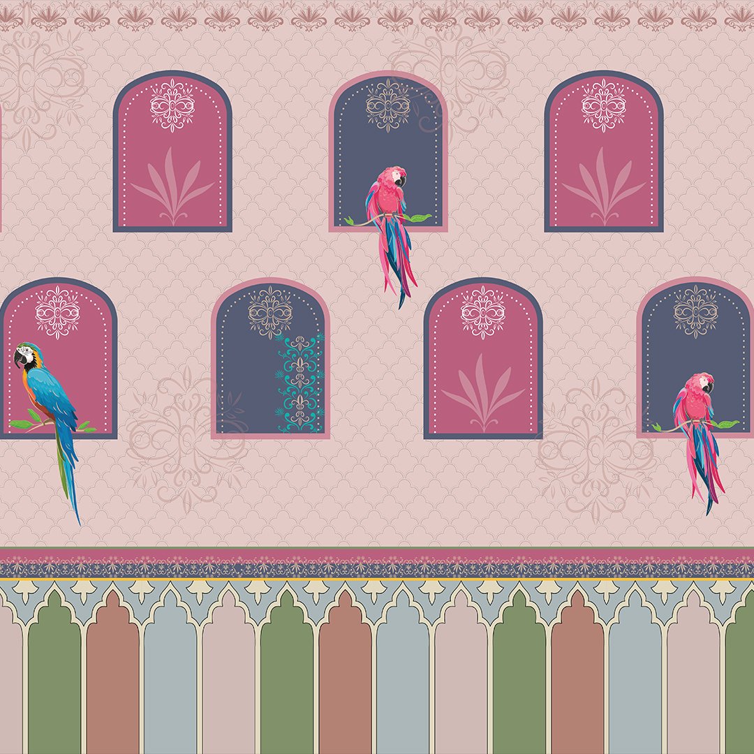 3D Parrot Customised Wallpaper DDS562 - Image 5