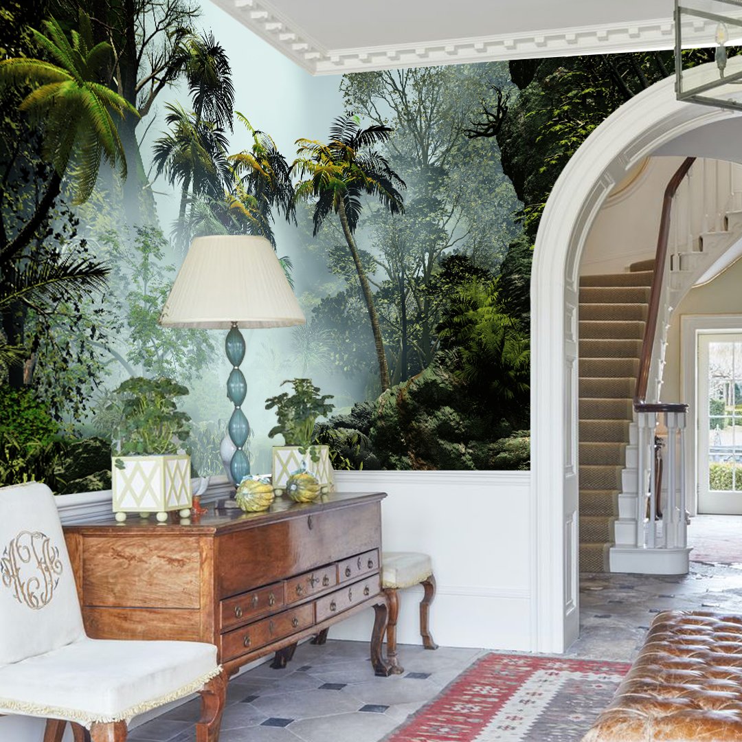 3D Tropical Tree Wallpaper DDS291 - Image 2