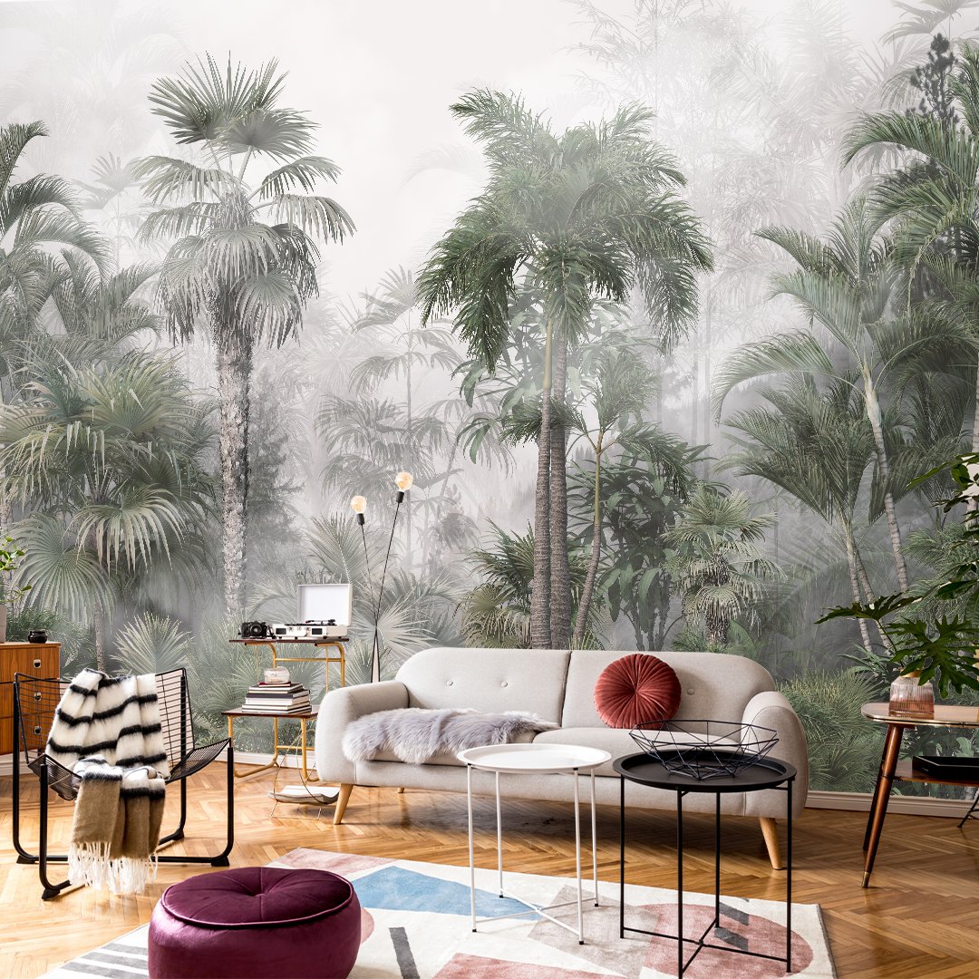 3D Tropical Tree Wallpaper DDS381 - Image 2