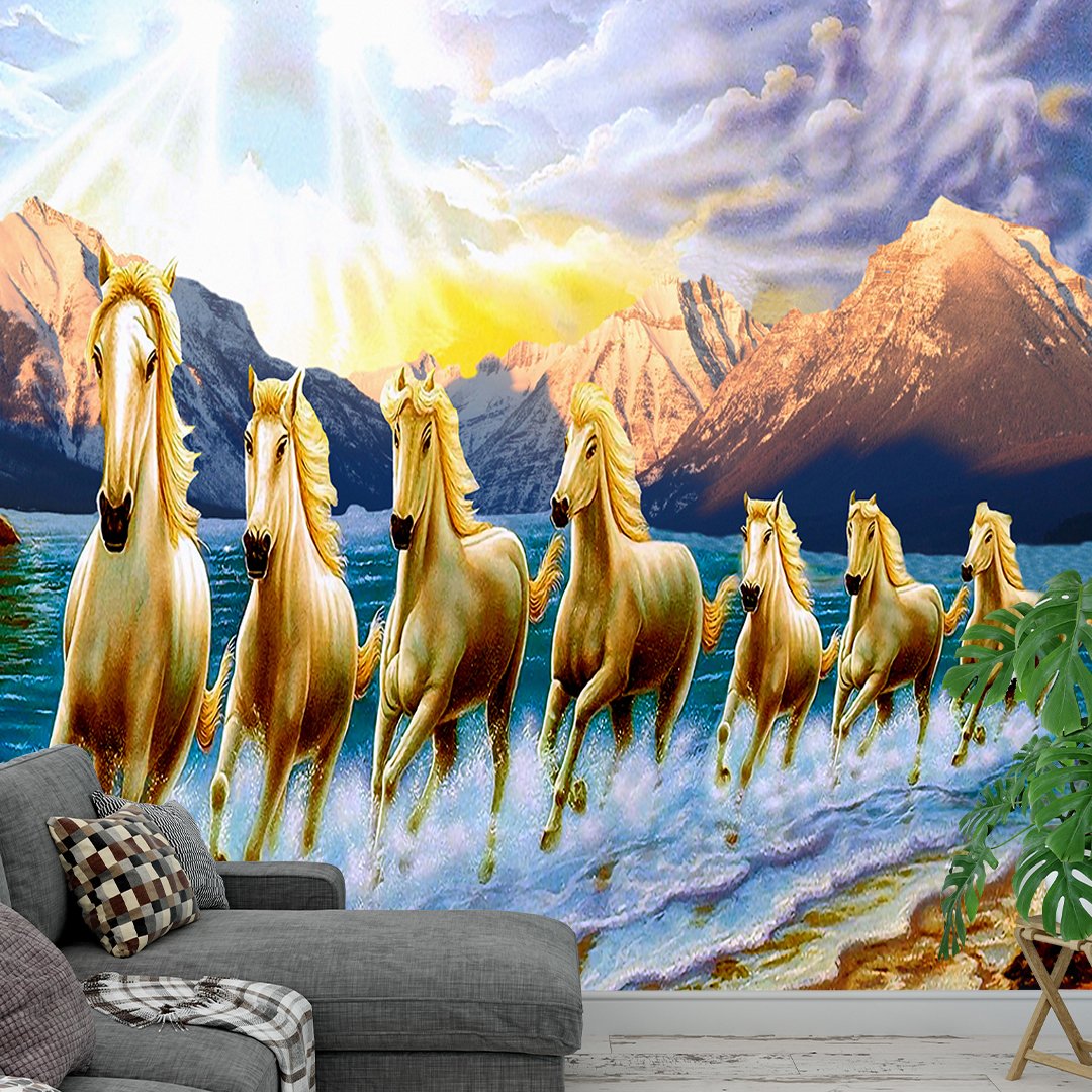 Customised 3D Horse Wallpaper DDS370 - Image 2