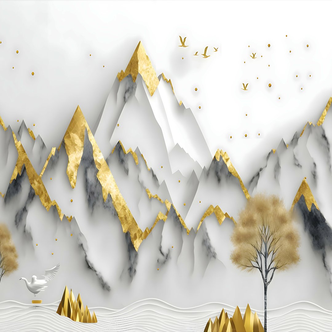 3D Mountain Wallpaper DDS533 - Image 6