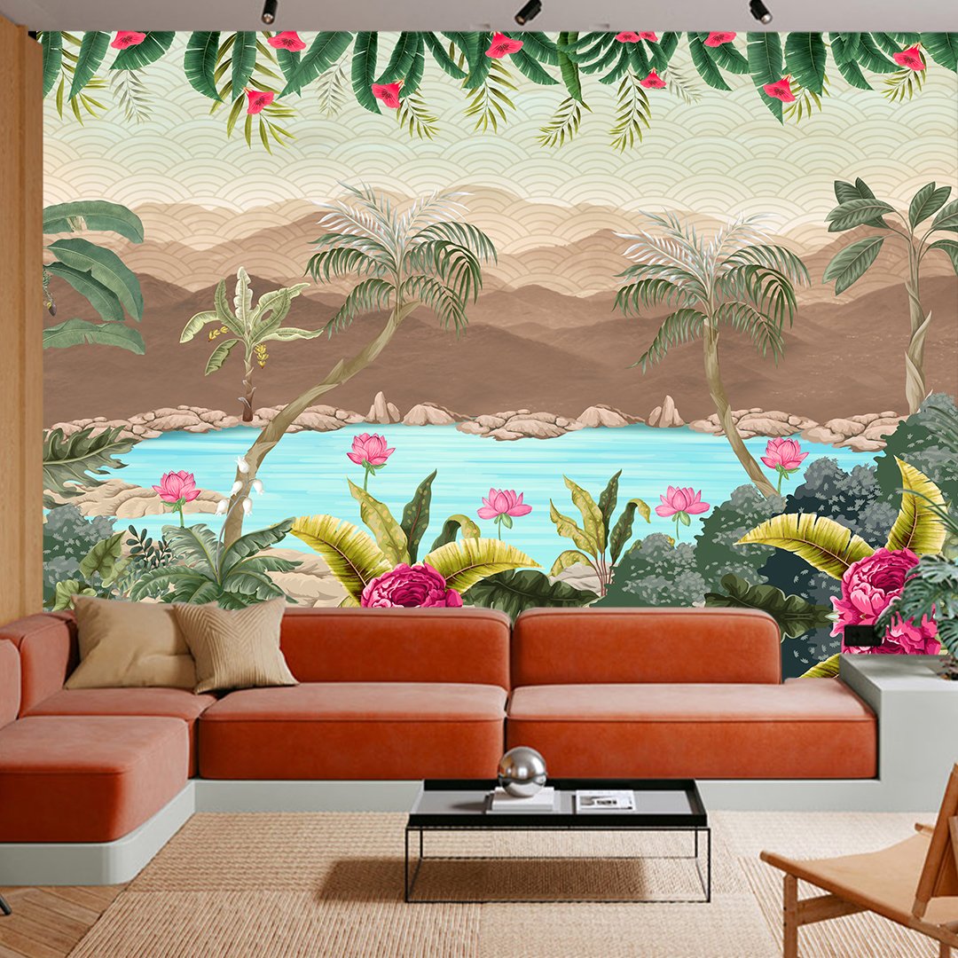 3D Nature Art Wallpaper DDS540 - Image 2