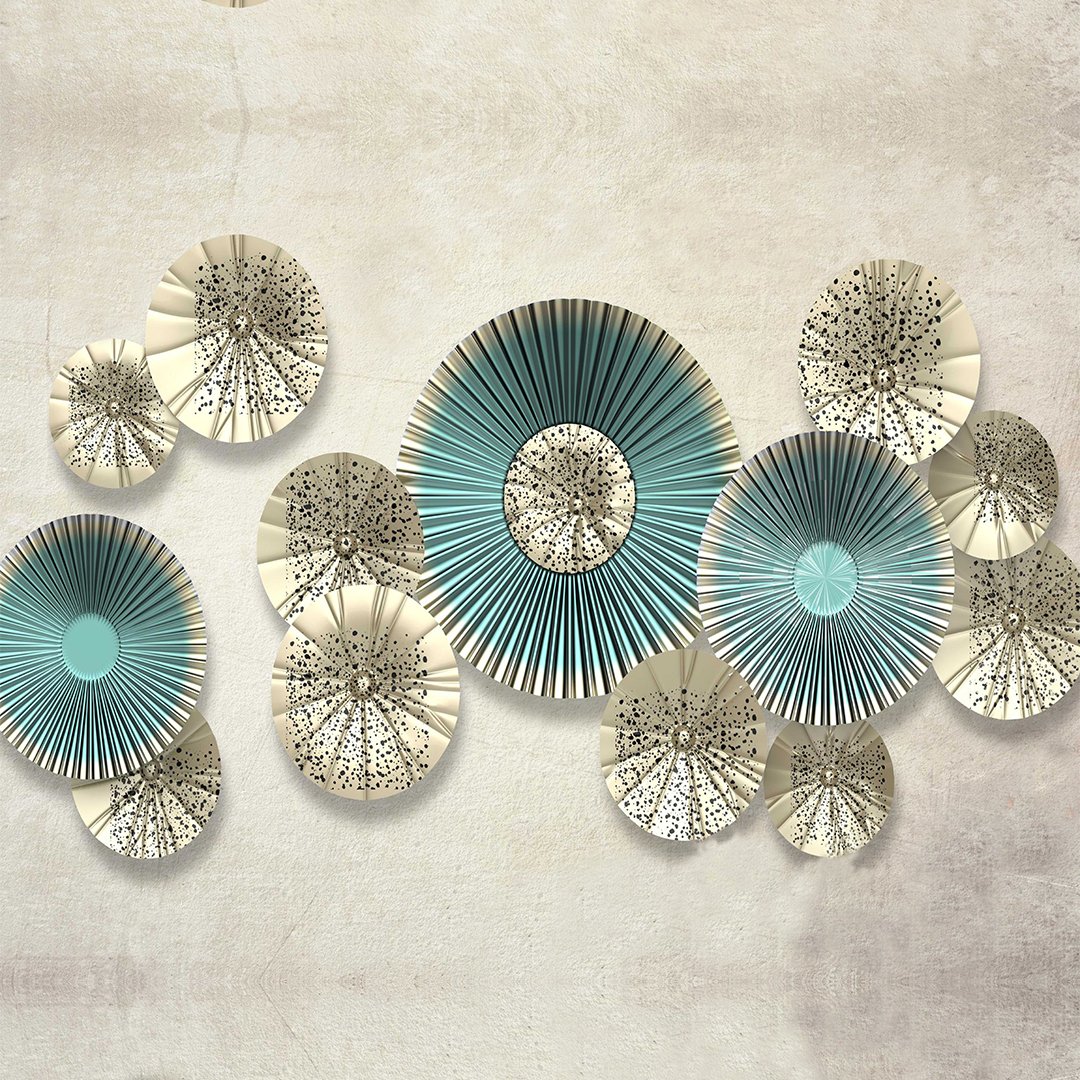 3D Creative Circle Wallpaper DDS136 - Image 3