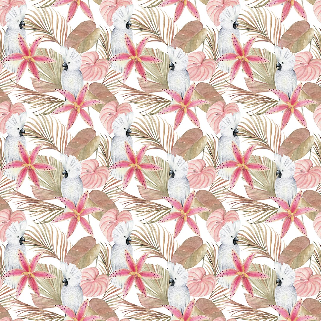 Customized Floral Wallpaper DDS045 - Image 4