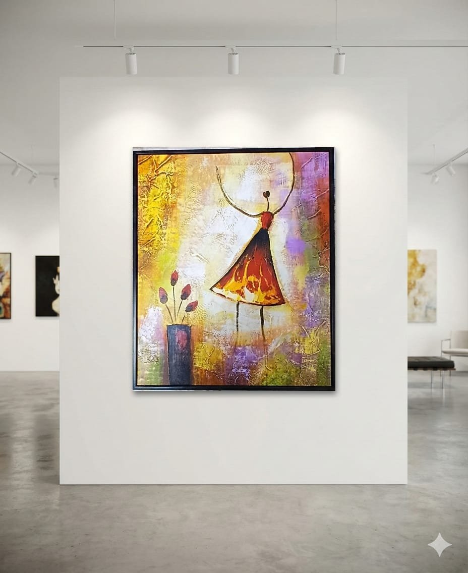 Abstract, Textured wall art