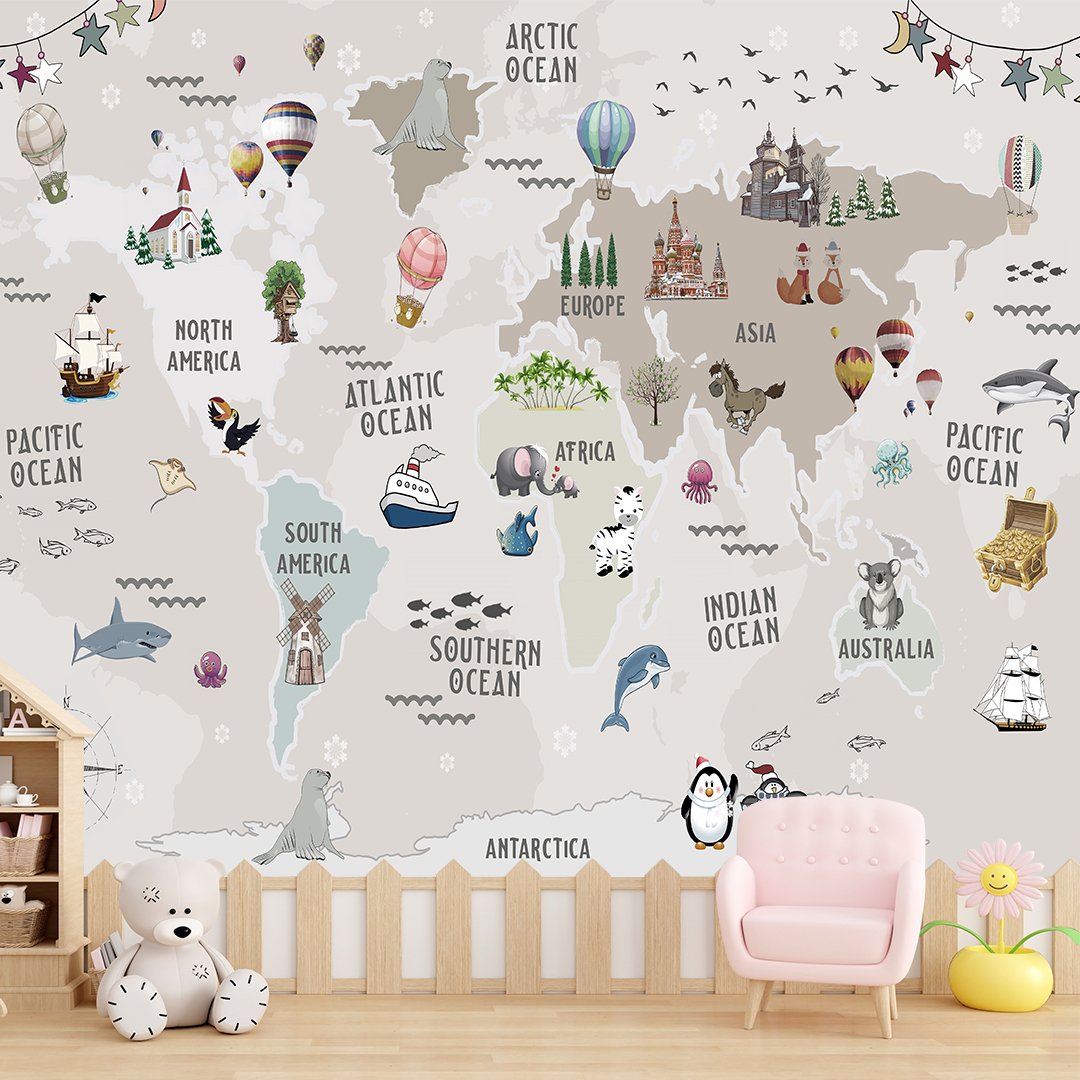 Kids Customized Wallpaper DDS239