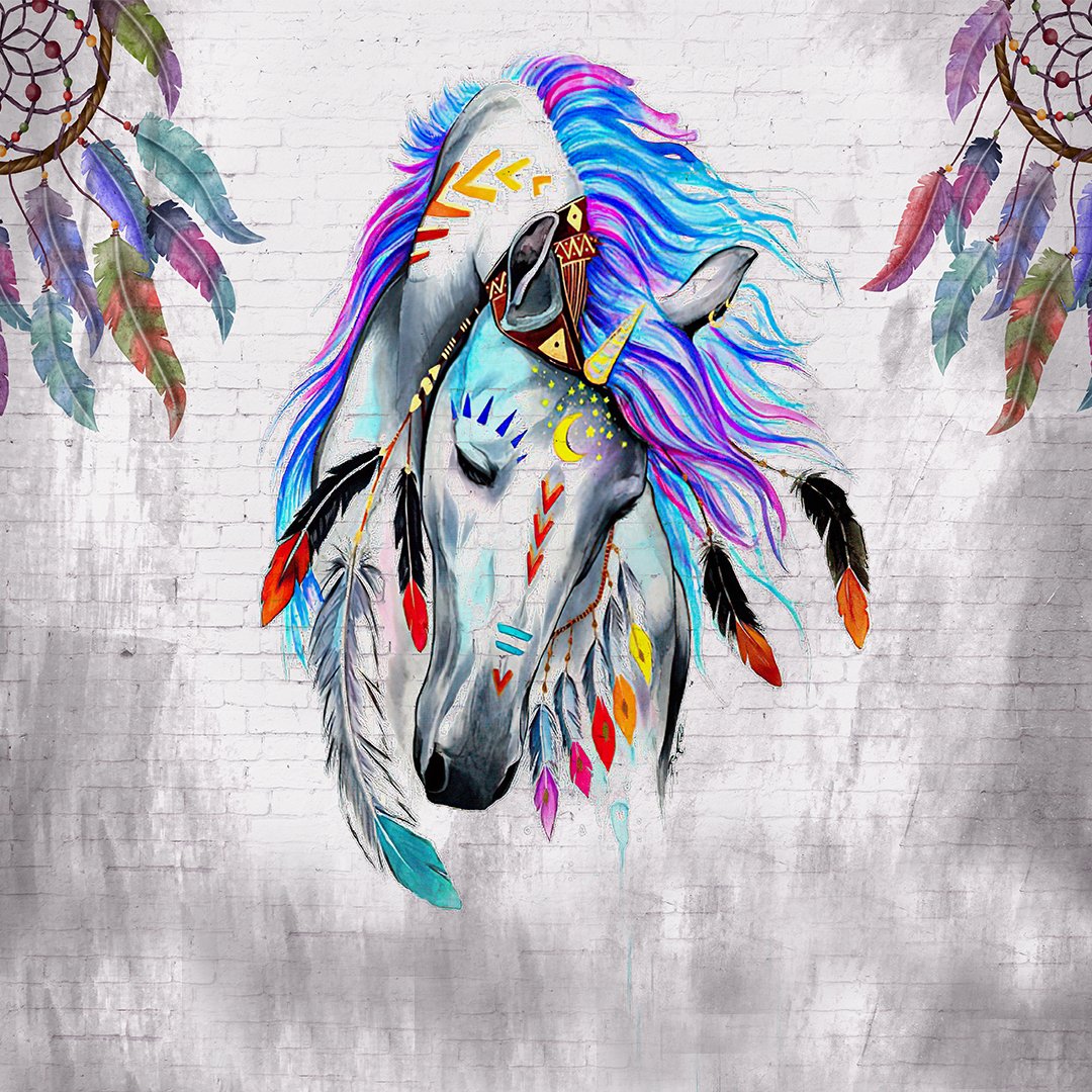 Customised 3D Horse Wallpaper DDS436 - Image 3