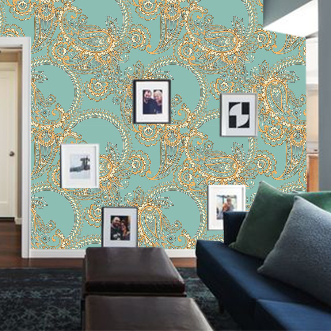 Traditional Floral Wallpaper DDS465
