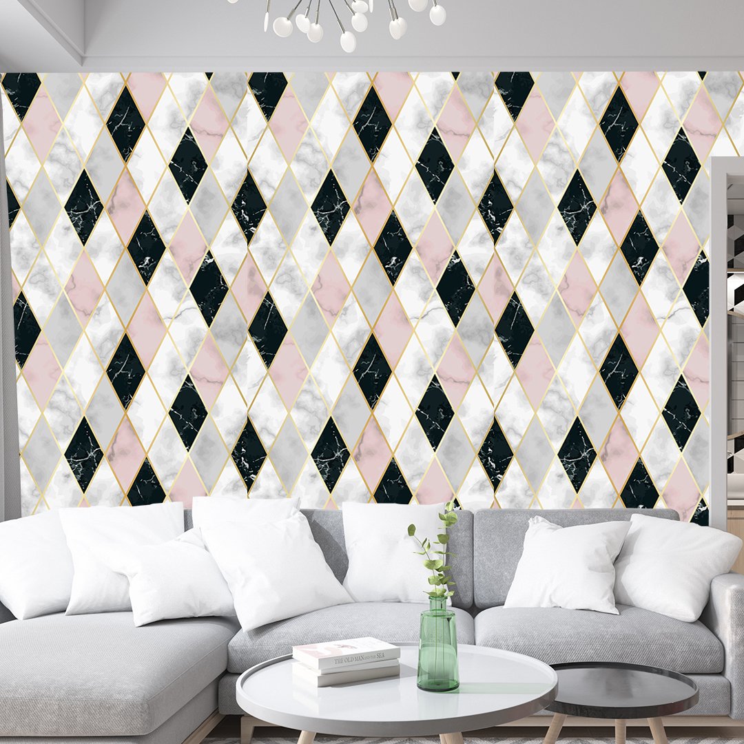 3D Geometrical Wallpaper DDS482 - Image 3