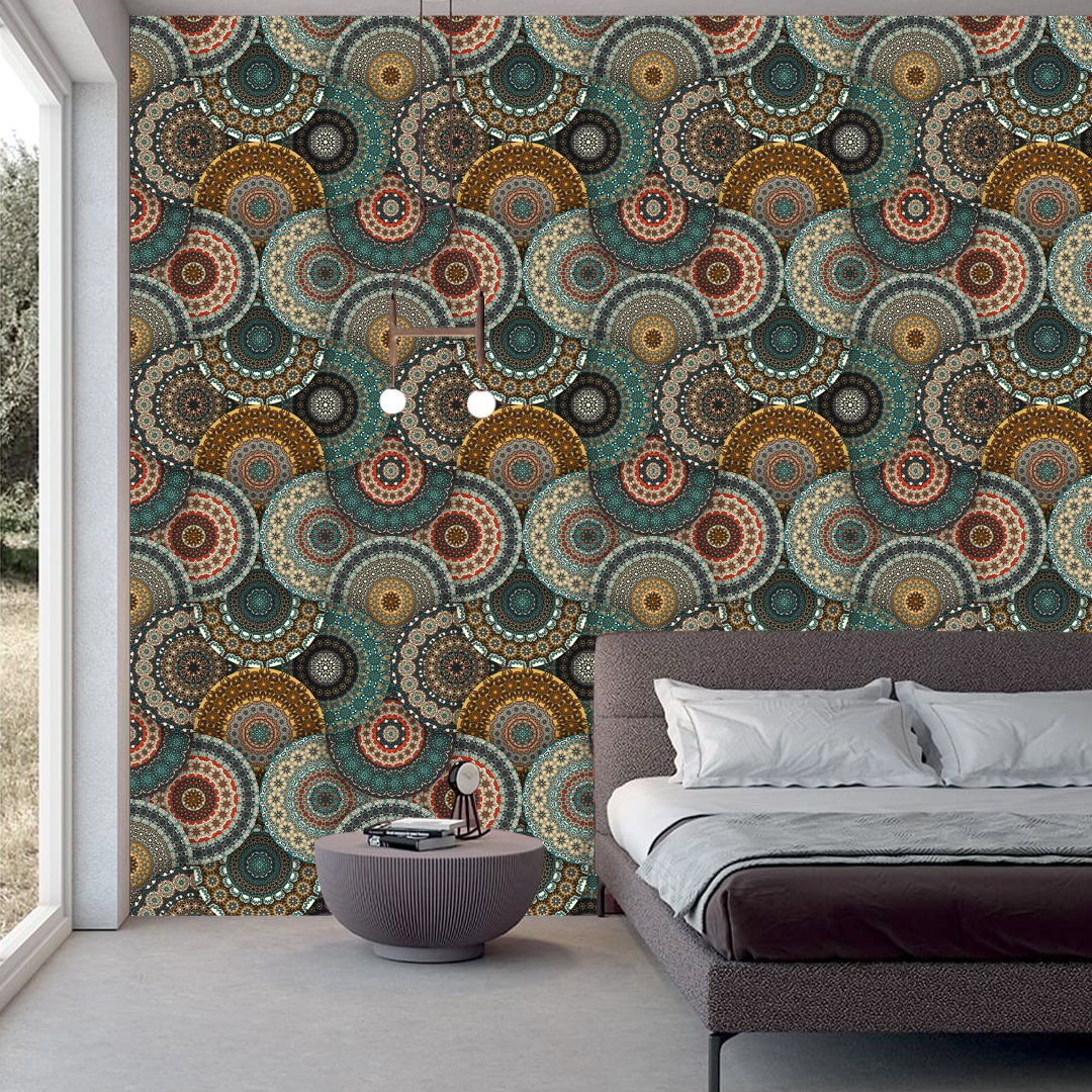 Customized 3D Traditional Wallpaper DDS493 - Image 4