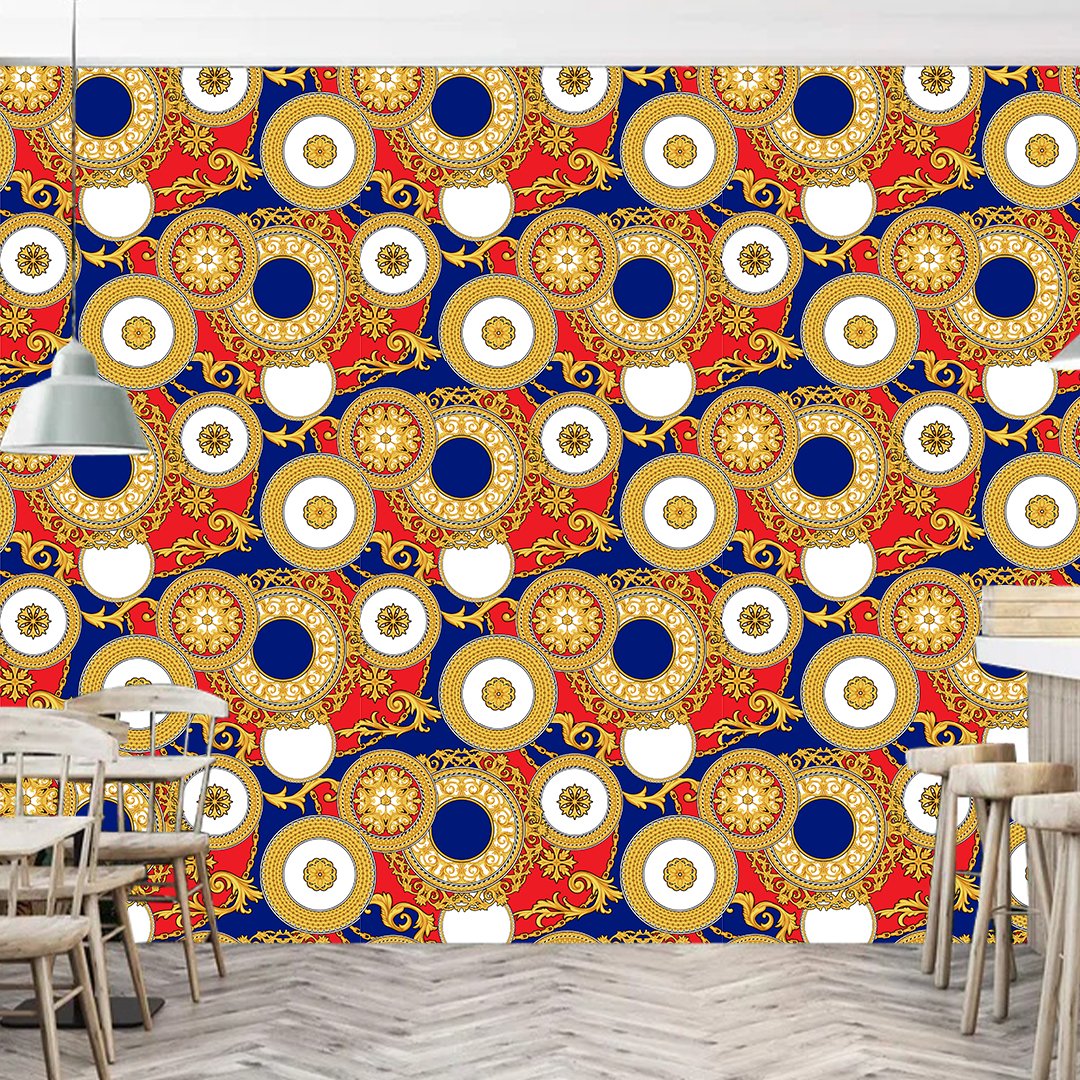 Customized 3D Traditional Wallpaper DDS509 - Image 2