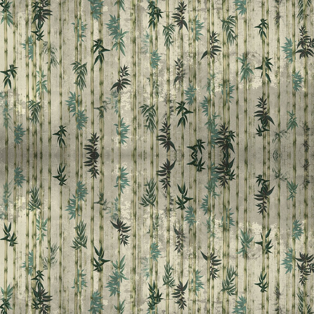 Tropical Plant Bamboo Art Wallcovering DDS414 - Image 5