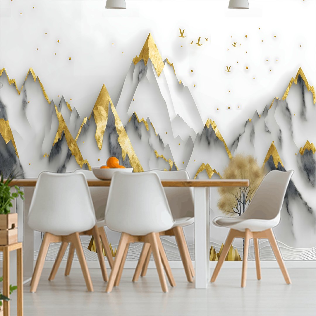 3D Mountain Wallpaper DDS533 - Image 5