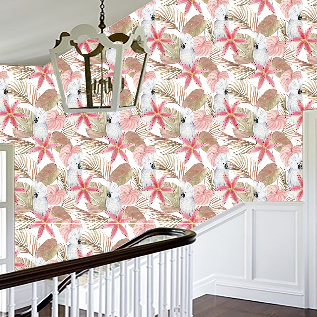 Customized Floral Wallpaper DDS045 - Image 5