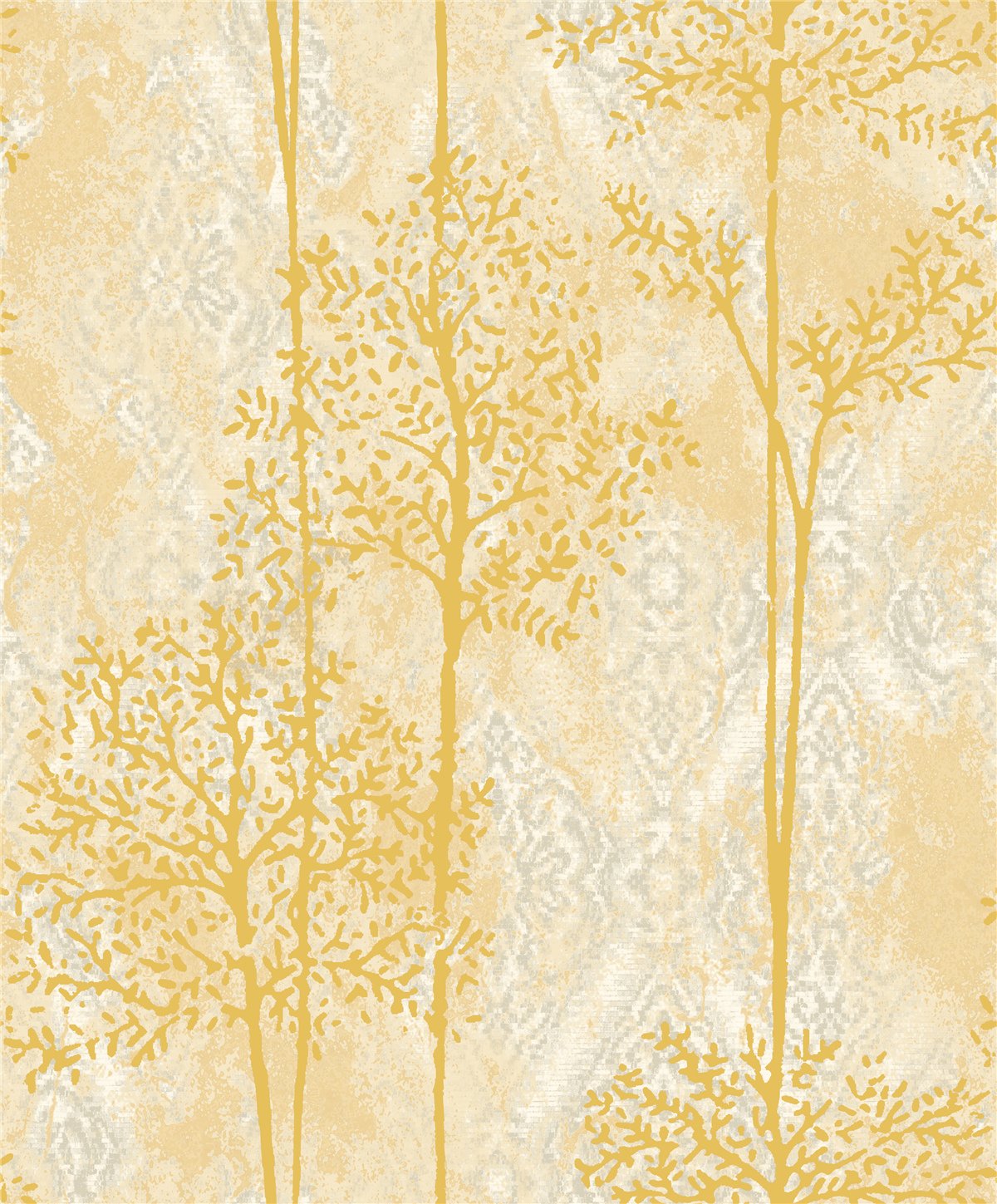 Romeo Tree Design - PVC Wallpaper MC3061 (Buy 01 Get 01 free)