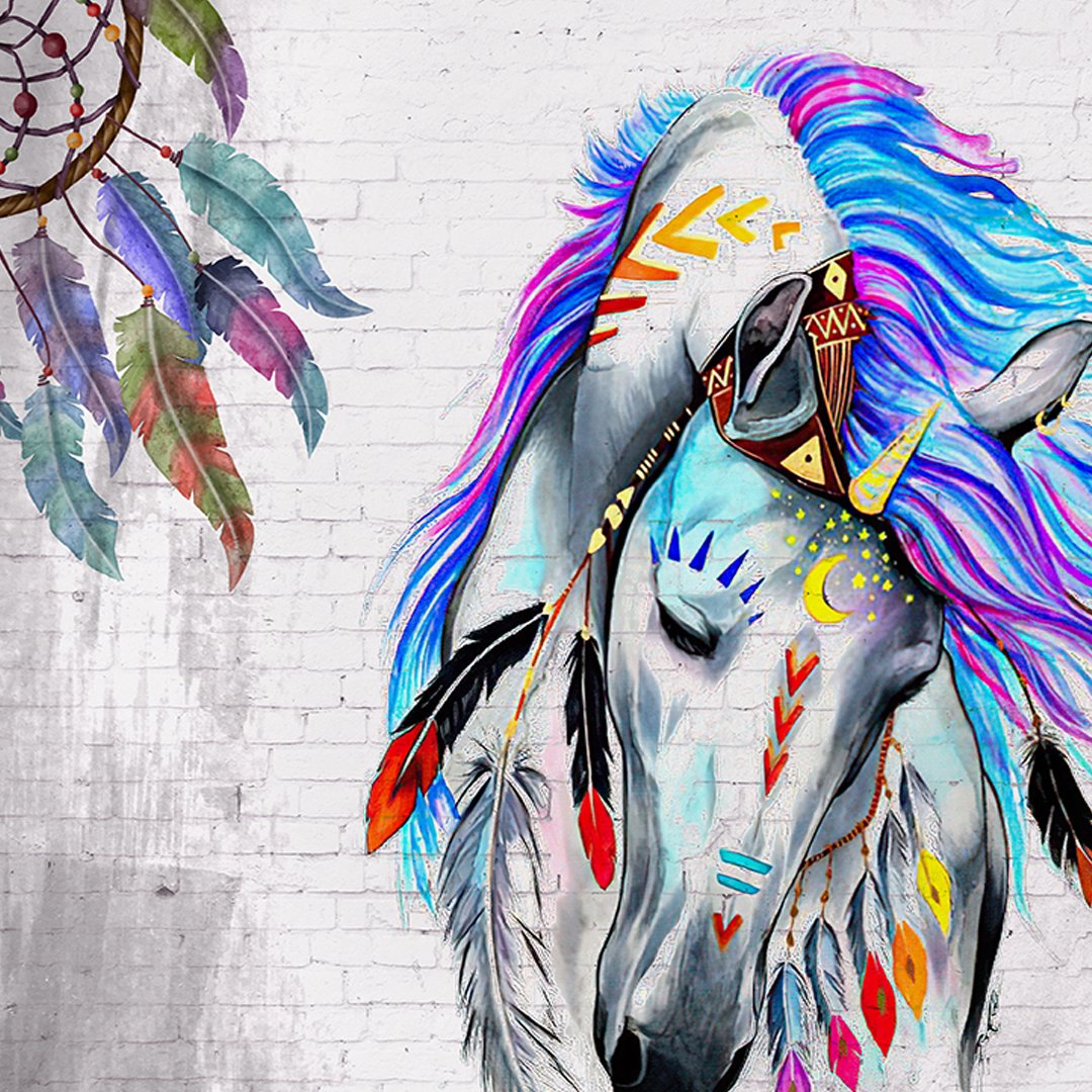 Customised 3D Horse Wallpaper DDS436 - Image 4