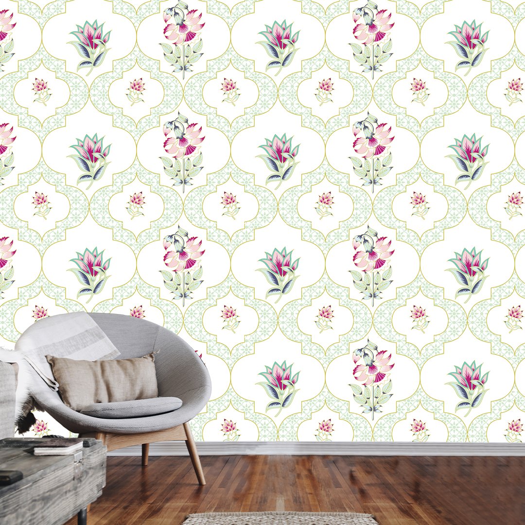 Abstract Floral Wallpaper DDS452 - Image 5