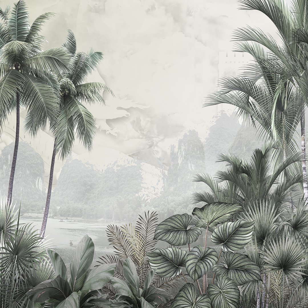 3D Tropical Tree Wallpaper DDS323 - Image 3