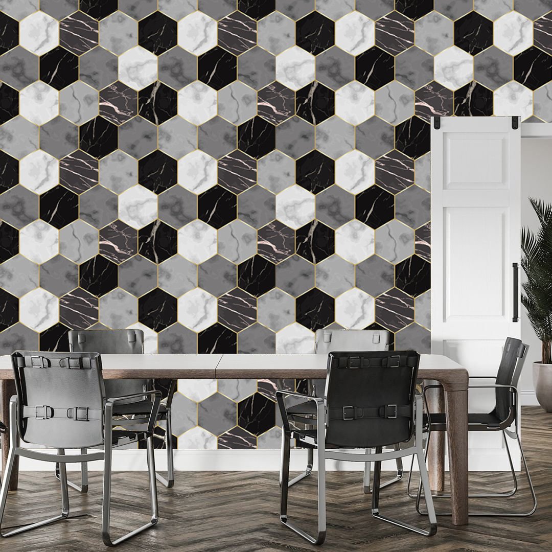 3D Geometrical Wallpaper DDS480