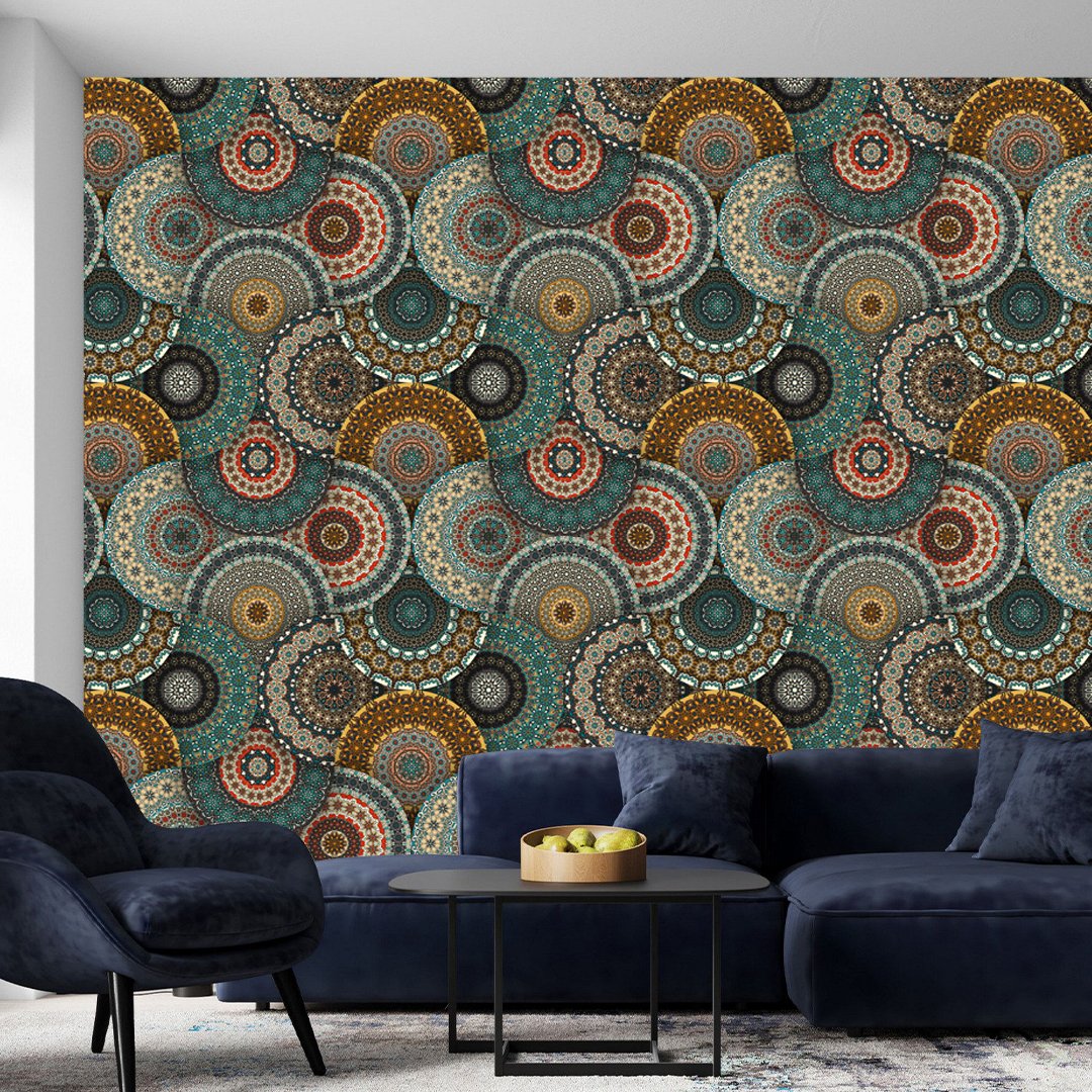 Customized 3D Traditional Wallpaper DDS493 - Image 5
