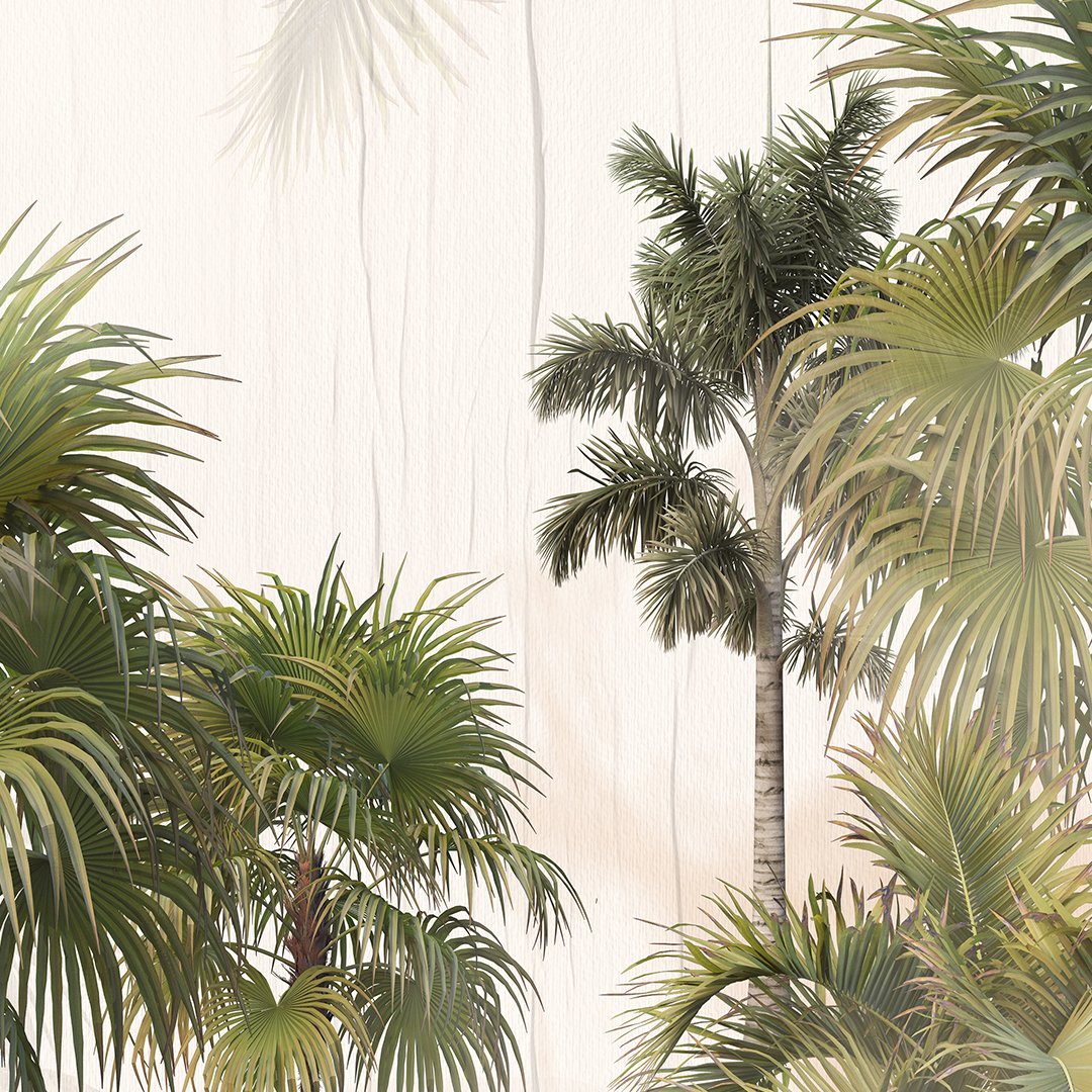 3D Tropical Tree Wallpaper DDS385 - Image 4
