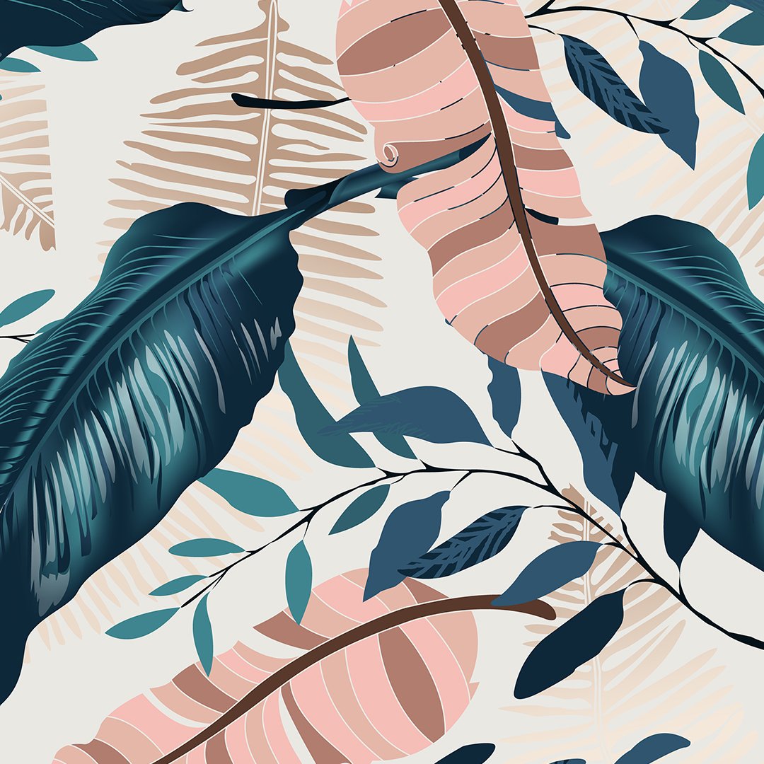 Luxurious 3D Leaf Wallpaper DDS342 - Image 4