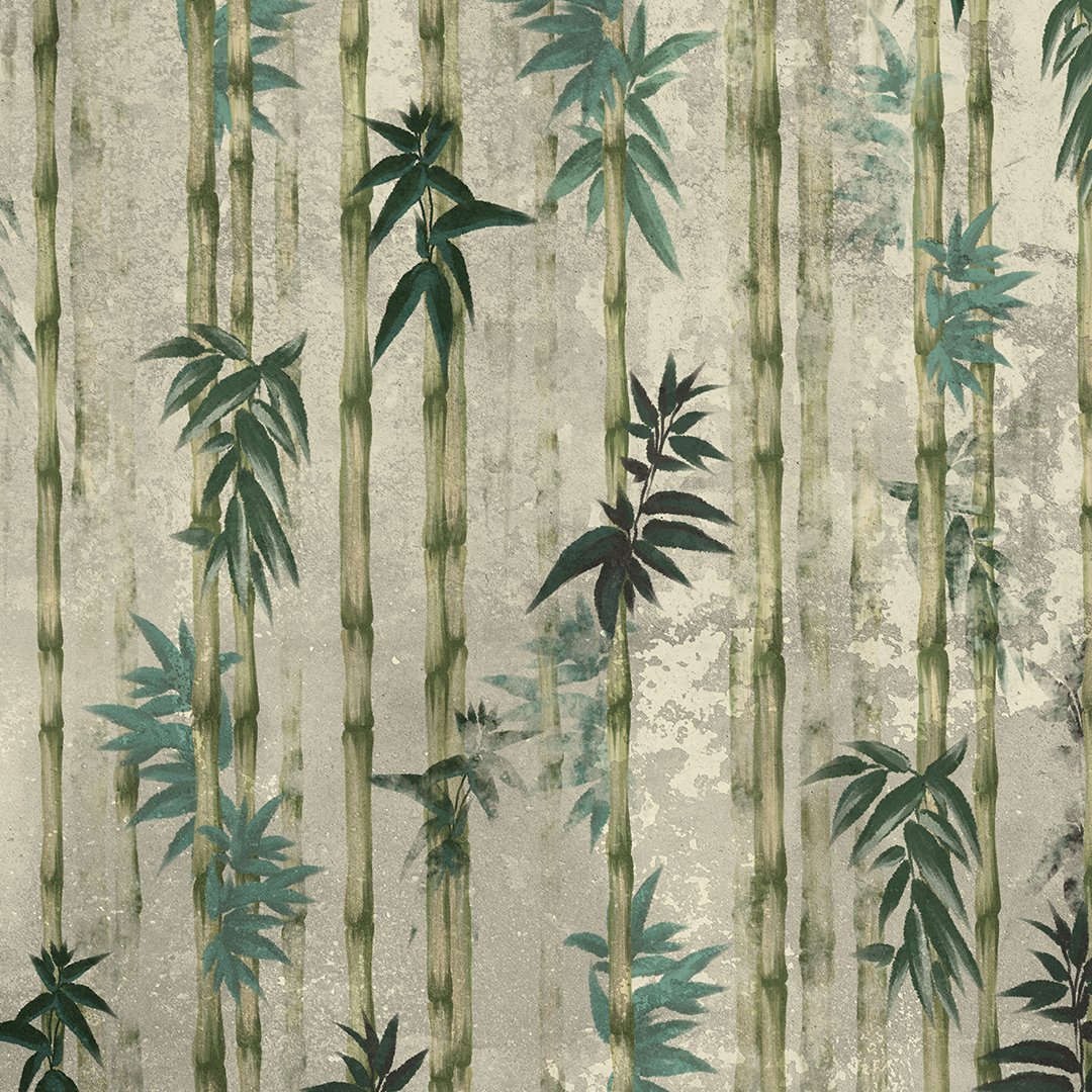 Tropical Plant Bamboo Art Wallcovering DDS414 - Image 6